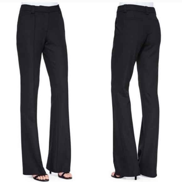 NWOT A.L.C. Joseph Bootcut Trouser Pants Black Business Casual Women’s 2 - Picture 1 of 11
